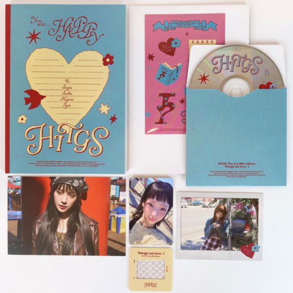 HITGS - Things We Love: I [You Are Ver.]1st Mini Album Signed CD