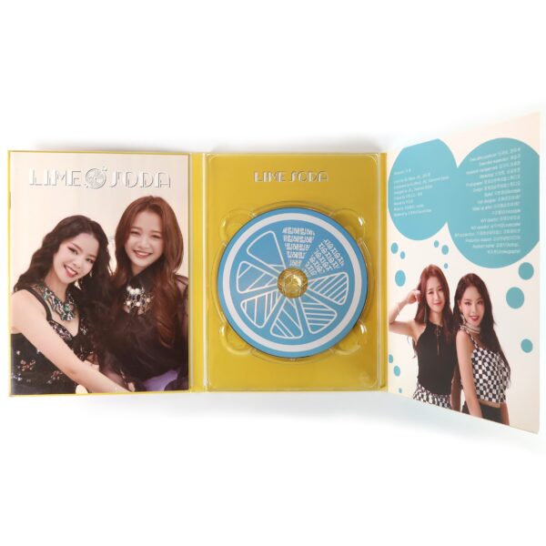 Limesoda - All Eyez On Me 2nd Single Signed CD Album Promo K-Pop 2018