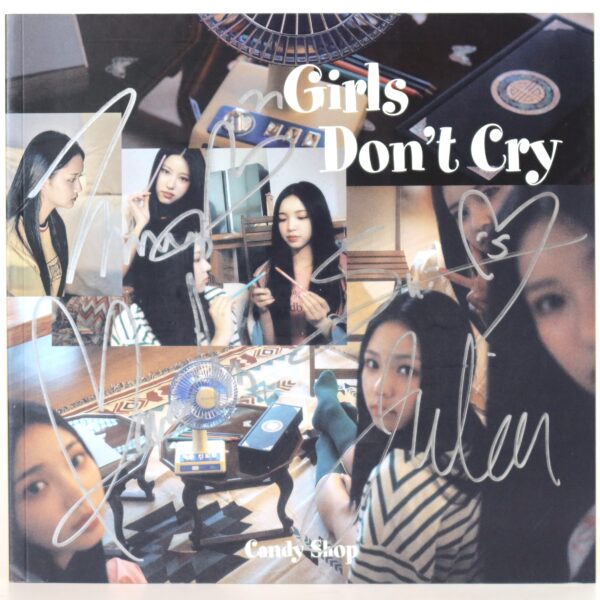 Candy Shop - Girls Don't Cry 2nd Mini Album Signed Autographed CD Promo 2024