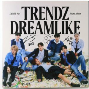 Trendz - Dreamlike [Like Ver.] 4th Single Album Signed CD Promo CD K-Pop 2024