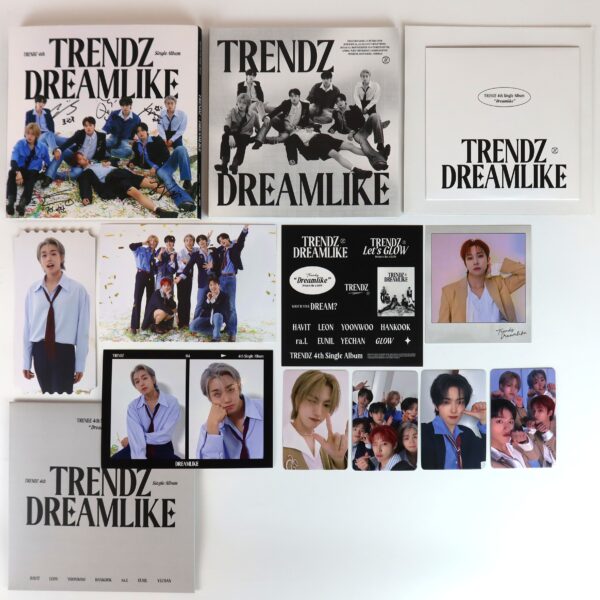 Trendz - Dreamlike [Like Ver.] 4th Single Album Signed CD Promo CD K-Pop 2024