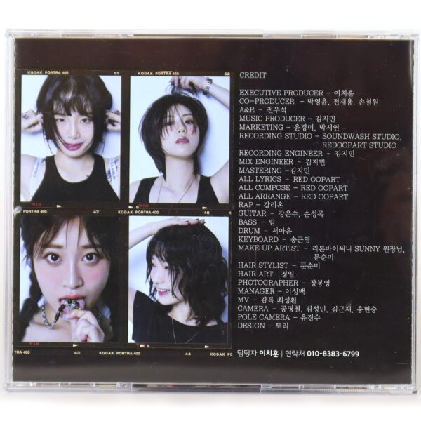 Red Oopart - Out-Of-Place 1st Mini Album Signed Autographed CD Promo 2025