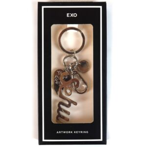 Exo - Sehun Artwork Keyring Silhouette Keychain