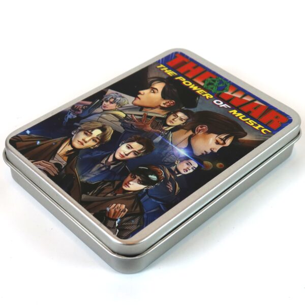 Exo - The War The Power Of Music Baekhyun 4 x Matching Card Game Photocard Tin