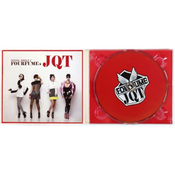 JQT - Fourfume 2nd Digital Single Promo CD K-Pop 2010 No Need To Know