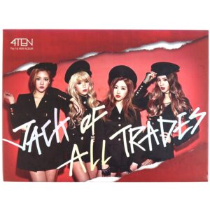 4TEN - Jack Of All Trades 1st Mini Album CD K-Pop 2016 Korea