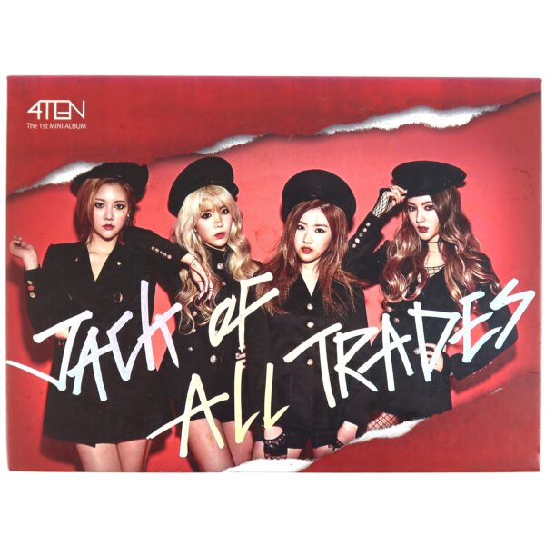 4TEN - Jack Of All Trades 1st Mini Album CD K-Pop 2016 Korea