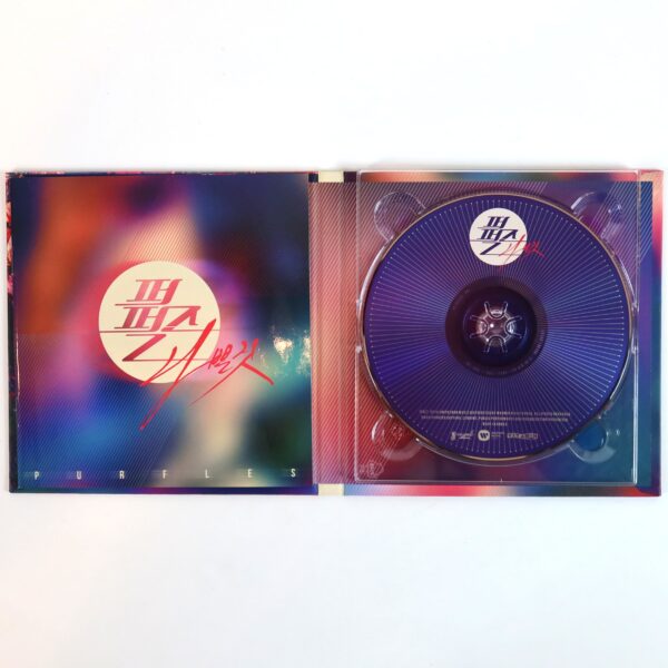 Purfles - Bad Thing 2nd Single Album Signed Autographed CD Promo K-Pop 2015