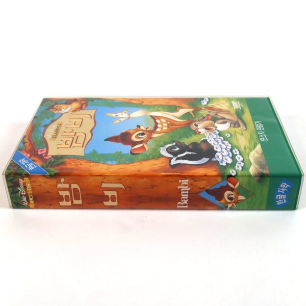 Bambi (1942) Korean VHS [NTSC] + Bambi Points Korea English Audio Disney