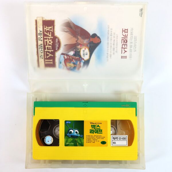 A Bug's Life (1998) Korean VHS [NTSC] Korea English Audio Disney Pixar