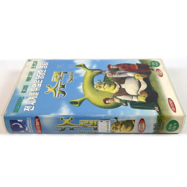 Shrek (2001) Korean VHS Rental [NTSC] Dreamworks Korea English Audio