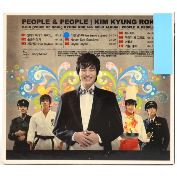 Kim Kyung Rok - People & People Solo Album V.O.S Promo CD 2008