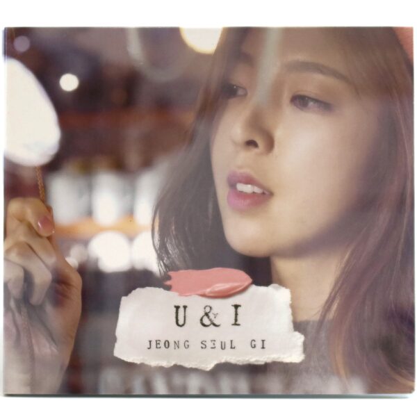 Jeong Seul Gi - U & I Single CD Promo 2016 K-Pop ShaFLA