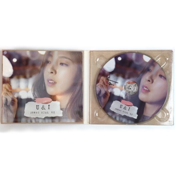 Jeong Seul Gi - U & I Single CD Promo 2016 K-Pop ShaFLA
