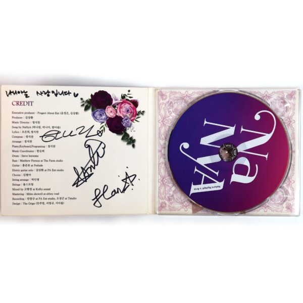 Nanya - If We Meet Again Single Album Signed Promo CD 2019 K-Pop Ballad