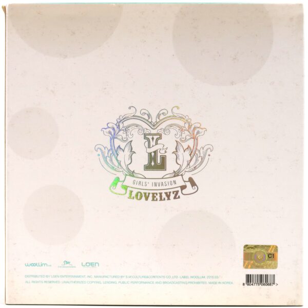 Lovelyz - Girls' Invasion [Repackage Ver.] 1st Album CD K-Pop 2015 [read]