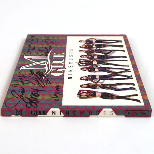 Nine Muses - Glue 3rd Single Album Signed CD Promo 2013 9Muses