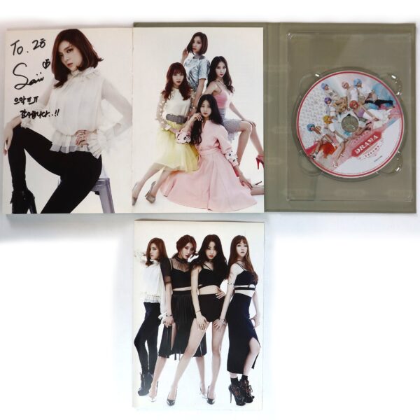 Nine Muses - Drama 3rd Mini Album Pages Signed CD 2015 9Muses [read]