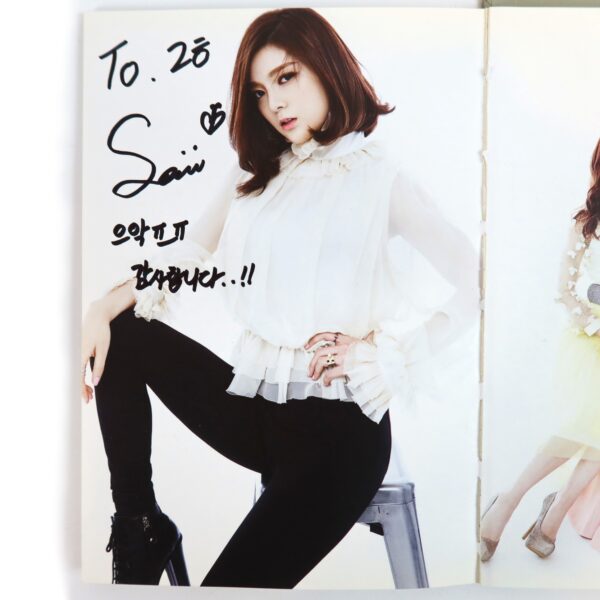 Nine Muses - Drama 3rd Mini Album Pages Signed CD 2015 9Muses [read]