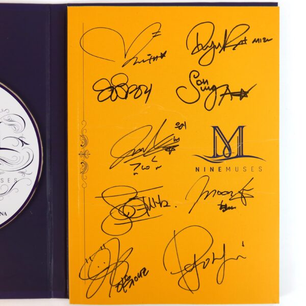 Nine Muses - Prima Donna 1st Album Signed CD Promo 2013 9Muses
