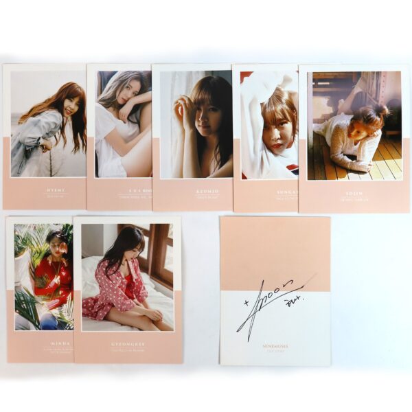 Nine Muses - The Story Postcard Set Hyuna Signed 9Muses
