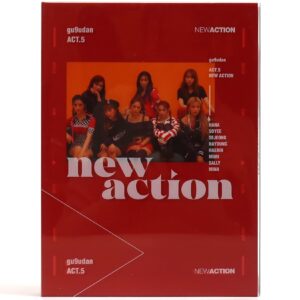 Gugudan - New Action 3rd Mini Album Pages Signed CD 2018