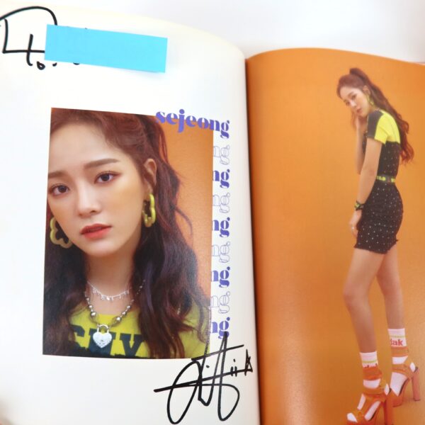 Gugudan - New Action 3rd Mini Album Pages Signed CD 2018