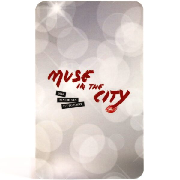 Nine Muses - Minha Photocard Muse In The City 2016 1st Concert 9Muses