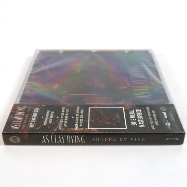 As I Lay Dying – Shaped By Fire Korean Album CD Sealed Korea OBI