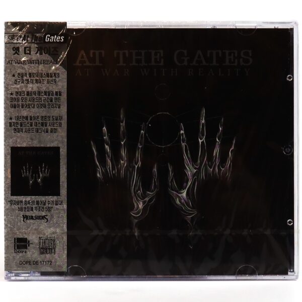 At The Gates – At War With Reality Korean Album CD Sealed Korea OBI