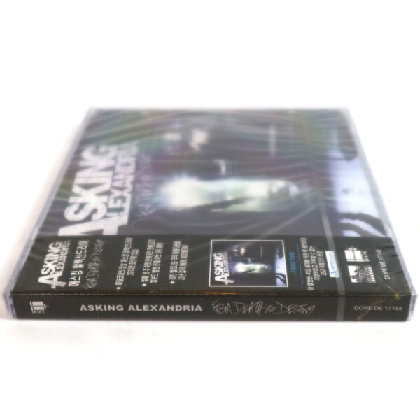 Asking Alexandria ‎– From Death To Destiny Korean Album CD Sealed Korea OBI