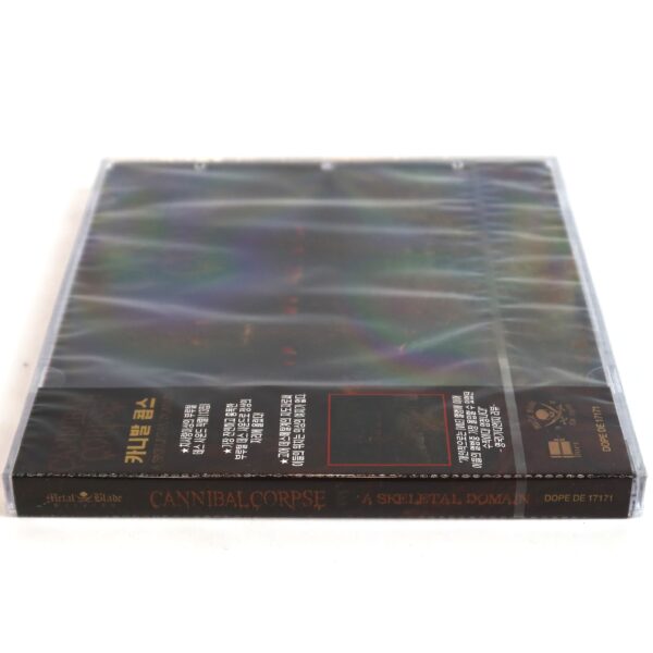 Cannibal Corpse ‎– A Skeletal Domain Korean Album CD Sealed Korea OBI