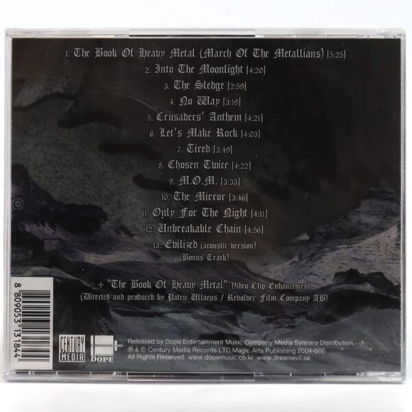 Dream Evil – The Book Of Heavy Metal Korean Album CD Sealed Korea