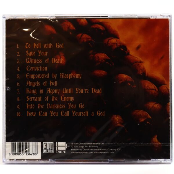 Deicide - To Hell With God Korean Album CD Sealed Korea