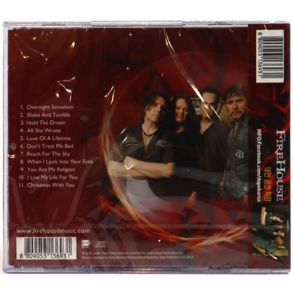 Firehouse - Full Circle Korean Album CD Sealed Korea OBI