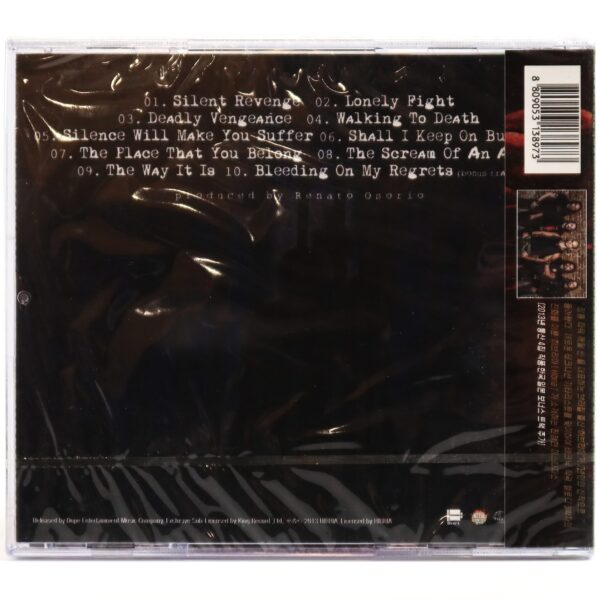 Hibria – Silent Revenge Korean Album CD Sealed Korea OBI