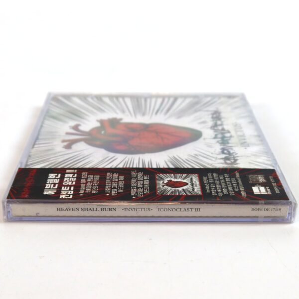 Heaven Shall Burn ‎– Invictus Korean Album CD Sealed Korea OBI