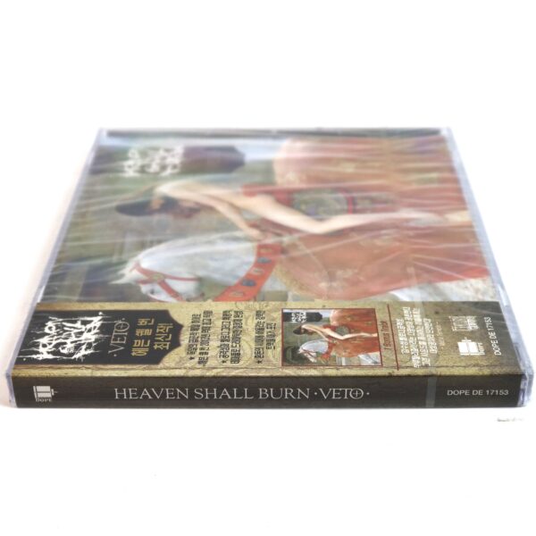 Heaven Shall Burn ‎– Veto Korean Album CD Sealed Korea OBI