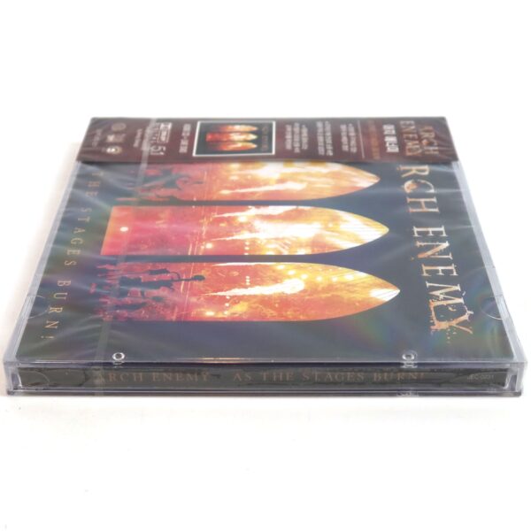 Arch Enemy – As The Stages Burn Korean Album CD + DVD Sealed Korea OBI