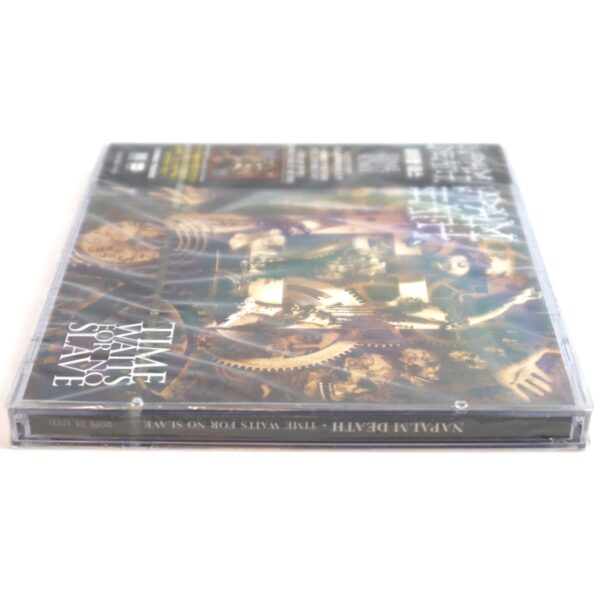 Napalm Death ‎– Time Waits For No Slave Korean Album CD Sealed Korea OBI