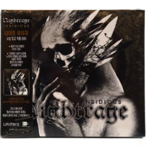 Nightrage – Insidious Korean Album CD Digipak Sealed Korea OBI