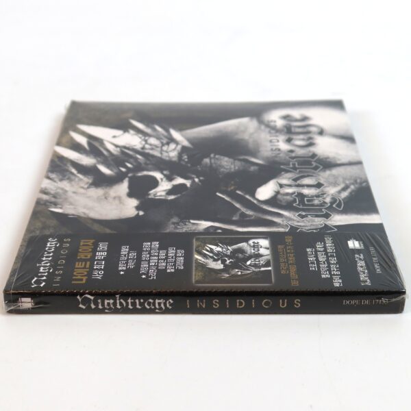 Nightrage – Insidious Korean Album CD Digipak Sealed Korea OBI