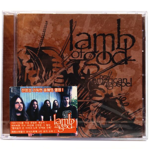 Lamb Of God – New American Gospel Korean Album CD Sealed Korea