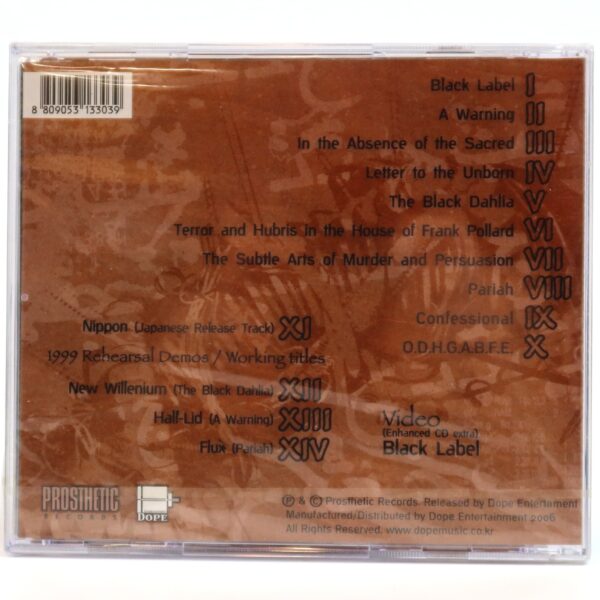Lamb Of God – New American Gospel Korean Album CD Sealed Korea