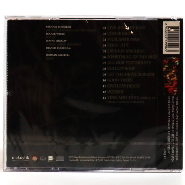 Michael Schenker's Temple Of Rock ‎– Spirit On A Mission Album CD Sealed Korea