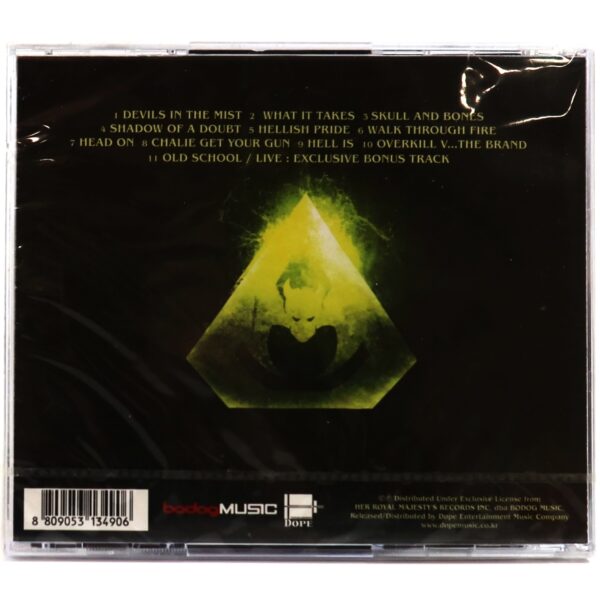 Overkill – Immortalis Korean Album CD Sealed Korea
