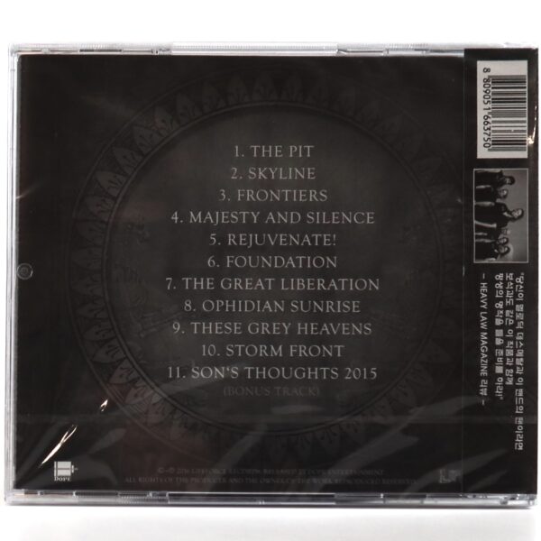 Omnium Gatherum ‎– Grey Heavens Korean Album CD Sealed Korea OBI