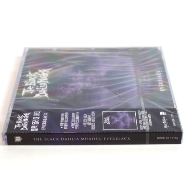 The Black Dahlia Murder – Everblack Korean Album CD Sealed Korea OBI