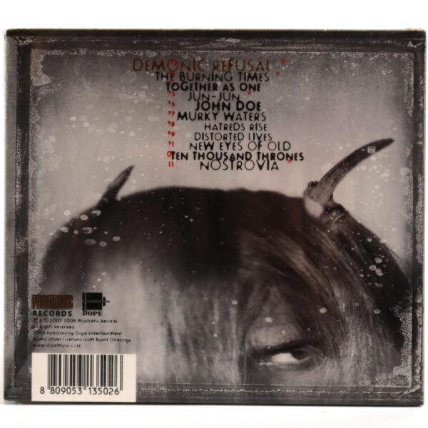 Testament - Demonic Korean Album CD Digipak Sealed Korea 2008 Reissue