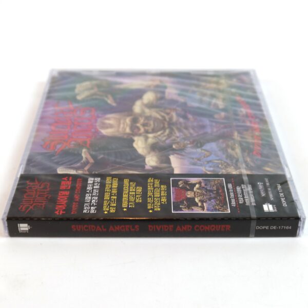 Suicidal Angels ‎– Divide And Conquer Korean Album CD Sealed Korea OBI